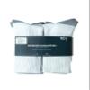 Amazon Essentials Men's Cushioned Moisture Wicking Cotton Crew Socks for Sports, 10 Pairs, White, 13-15 view 3