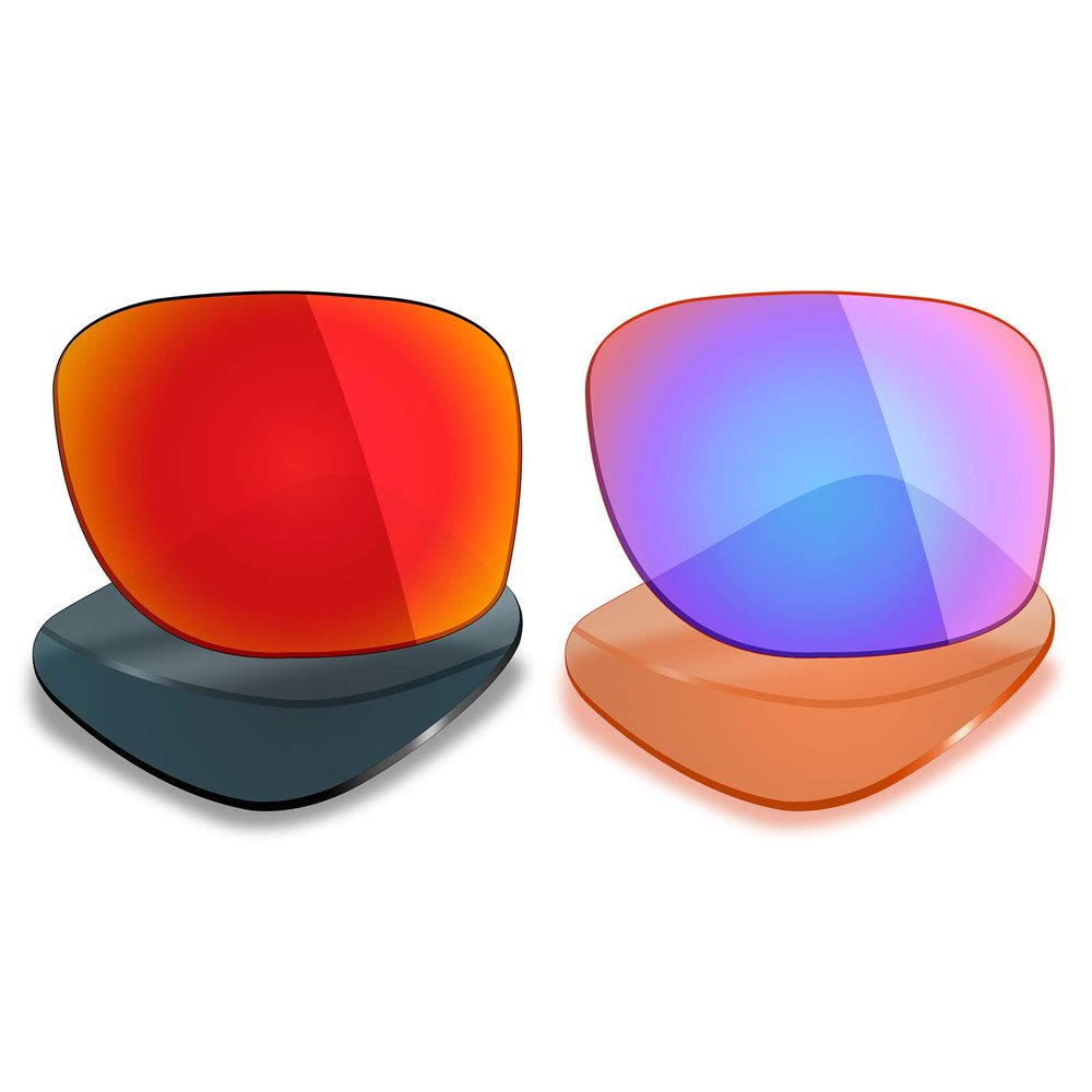 Mryok 2 Pair Polarized Replacement Lenses for Oakley Big Taco Sunglass - Options