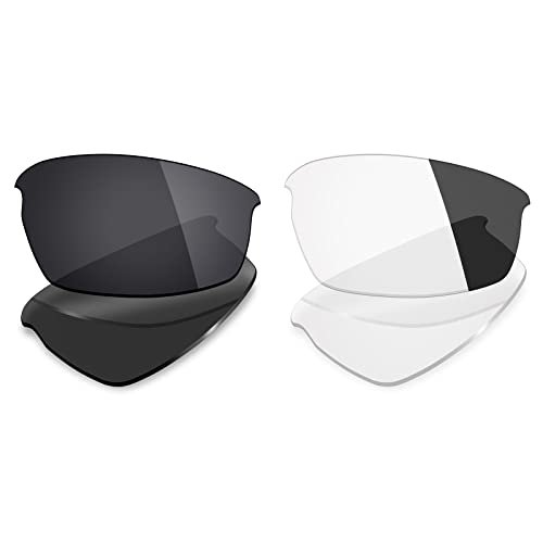 Mryok 2 Pair Polarized Replacement Lenses for Oakley Bottlecap Sunglass - Options