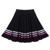 Alvivi Kids Girls Vintage Full Length Circle Long Skirt Liturgical Praise Spirit Lyrical Dance wear Costume Pink Ribbon 8-10 view 1
