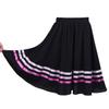 Alvivi Kids Girls Vintage Full Length Circle Long Skirt Liturgical Praise Spirit Lyrical Dance wear Costume Pink Ribbon 8-10 view 3