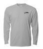 Denali Performance Men's UPF 50+ ProtectUV Long Sleeve T-Shirt - Yellowfin Tuna Design by Marcos Augusto, XL Grey view 3