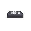Night Fision Tritium Night Sight Set for CZ USA P-10 C/F - White Front Ring, White Rear Rings view 1