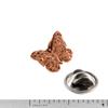 Creative Pewter Designs Copper Plated Butterfly Tie Tack AC040TT view 2
