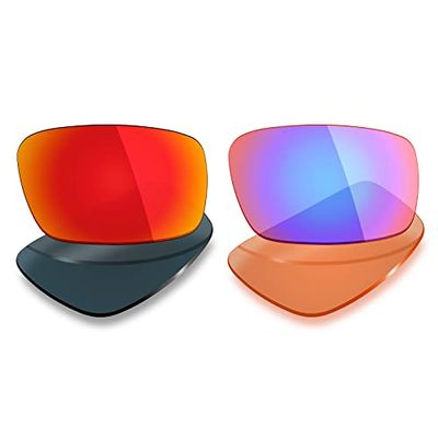 Mryok 2 Pair Polarized Replacement Lenses for Oakley Crankshaft Sunglass - Options