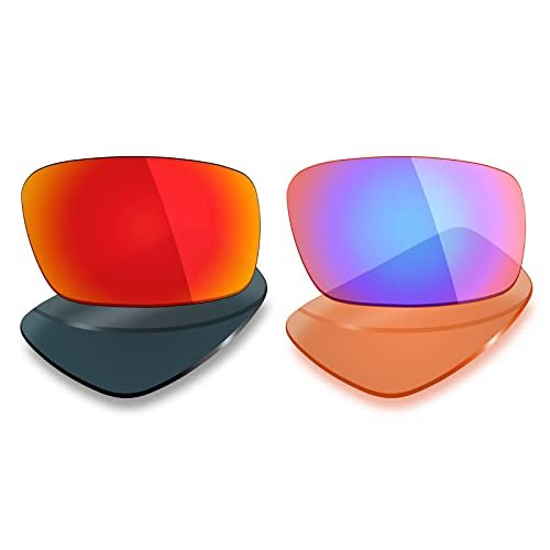 Mryok 2 Pair Polarized Replacement Lenses for Oakley Crankshaft Sunglass - Options