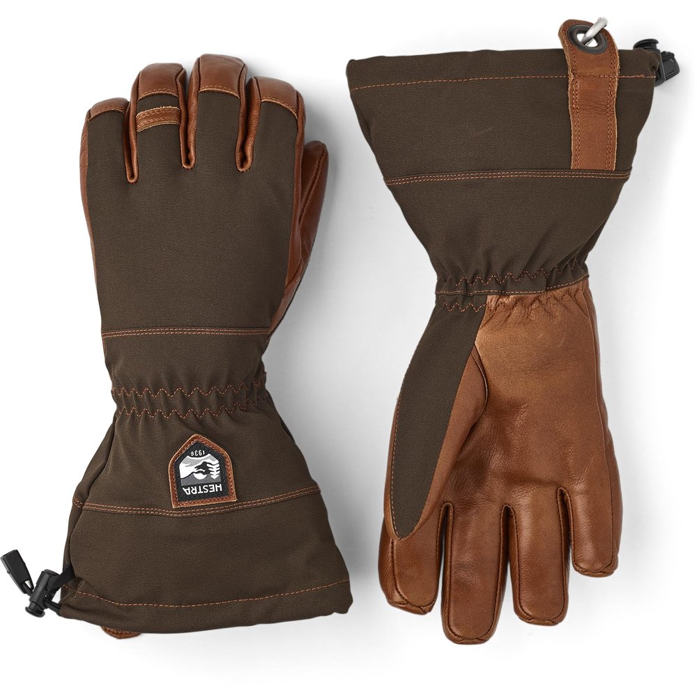 Hestra Hunters Gauntlet CZone - 5 Finger - Dark Forest - 6