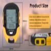 Handheld GPS Navigation for Hikers,GPS Navigation Receptor USB Portable Rechargeable Digital Altimeter Barometer LCD Thermometer with LED Flashlight for Cam Hiking Climbing Outdoor Sport view 2