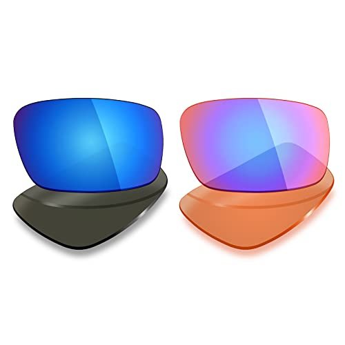 Mryok 2 Pair Polarized Replacement Lenses for Oakley Crankshaft Sunglass - Options