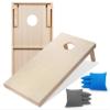 Tailgating Pros Premium Cornhole Game - Regulation or Tailgating Size Corn Hole Boards w/Corn Filled Bags & Optional LED Lights view 1