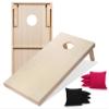 Tailgating Pros Premium Cornhole Game - Regulation or Tailgating Size Corn Hole Boards w/Corn Filled Bags & Optional LED Lights view 1