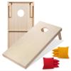 Tailgating Pros Premium Cornhole Game - Regulation or Tailgating Size Corn Hole Boards w/Corn Filled Bags & Optional LED Lights view 1