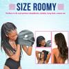 Happy Mane Silicone Swim Cap for Braids and Dreadlocks - Keeps Your Hair Dry While Swimming and Bathing Long Hair, Extensions, and Curly Hair - Large Shower Cap for Women, Men, Kids (Black, Small) view 4