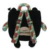 Les Deglingos  Velour Backpack for Children, Rototos le PANDA, Black, Ideal for Nursery, from 12 Months  34 cm view 2