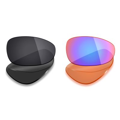 Mryok 2 Pair Polarized Replacement Lenses for Oakley Juliet Sunglass - Options