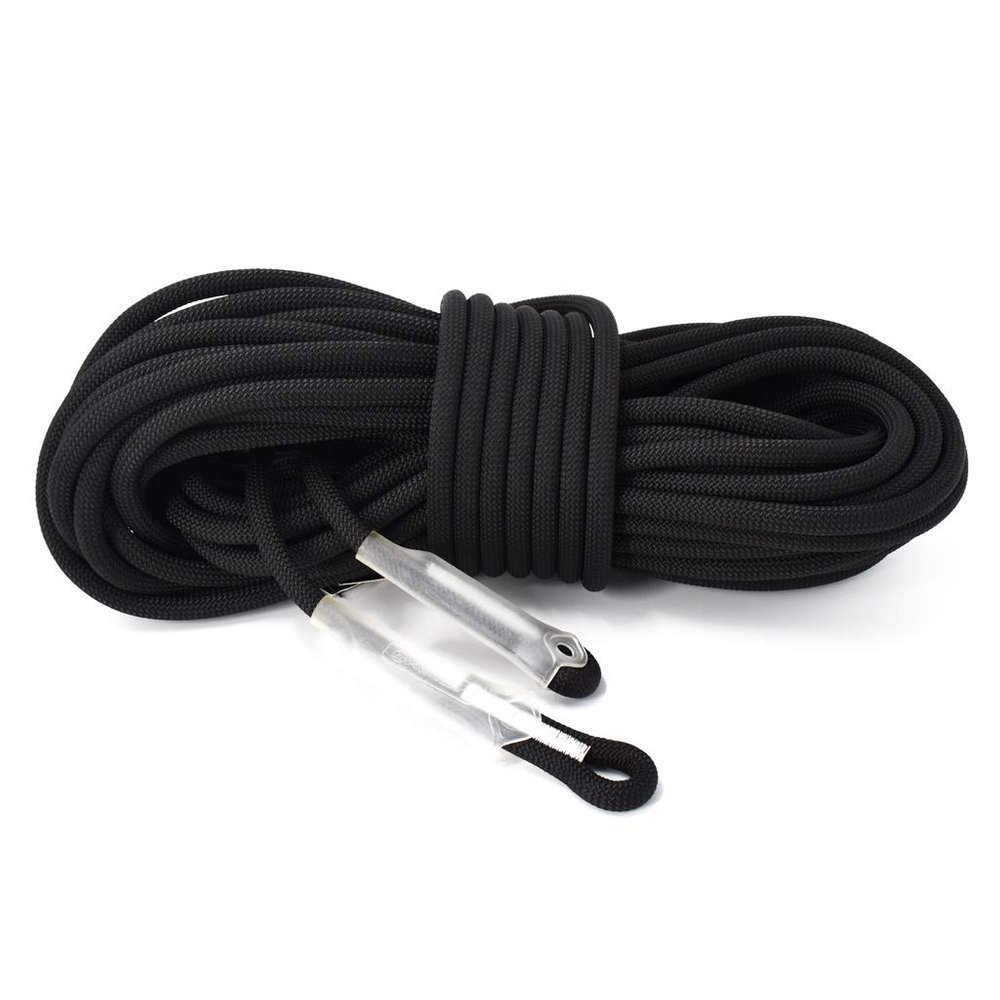 11mm Static Rope Camping Rock Climbing Rope 26KN High Strength Safety Rope for Working at Height Climbing Equipment