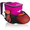Soccer Backpack with Ball Holder Compartment - | Bag Fits All Soccer Equipment & Gym Gear (Pink) view 1