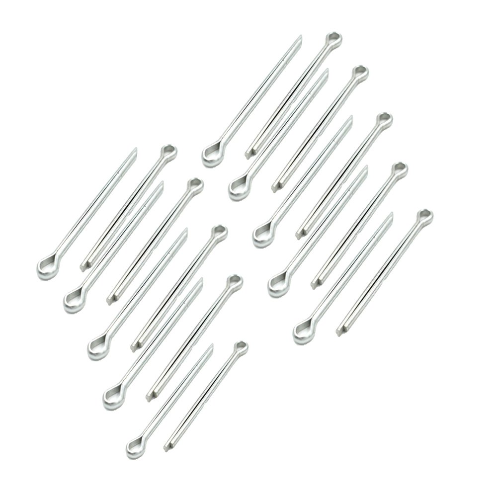 (20 Pack) HD Switch Front Axle Wheel Hub Cotter Pin Replaces EZGO EZ-GO Golf Cart 00798G8, 00798-G8, EZ-GO, EZ GO