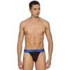 Omtex Rio Back Covered Supporter for Men with Cup Pocket, Ideal for Workout and Sports Quick Dry Moisture Wicking Underwear - Blue - X-Large view 3