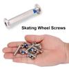 Wbestexercises 10pcs Inline Skate Replacement Screws, Skates Wheel Axles Hardware (Middle Part Length: 31mm, 36mm) view 4