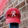 AMERICAN NEEDLE Archive MiLB Seattle Rainiers Baseball Dad Hat, Seattle Rainiers (Dark Red/Ivory) view 2
