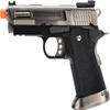 Evike Airsoft - WE-Tech Hi-Capa 3.8 Brontosaurus Gas Blowback Airsoft Pistol (Color: Silver) view 3
