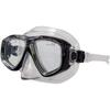 AKONA Vieux Two Lens Mask for Diving and Snorkeling: Specifically Designed for Women and Youth or Adults with Narrow Faces - Black view 1