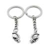 1 Item Metal Keychain Keyring Key Tags Chains Rings Jewelry Bag Charms XU6K5 Globe view 1
