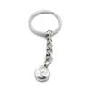 50 Items Metal Keychain Keyring Key Tags Chains Rings Jewelry Bag Charms Y0RW4 Apple view 1