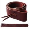 Challenger USA Horse Western Saddle Latigo Off Billet Tie Strap Set Pair Burgundy 404RT03 view 1