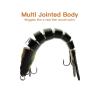 Rose Kuli Fishing Lures - Multi Jointed Swimbaits, Topwater, Slow Sinking, Bionic Swimming Lures Kit for Bass, Trout, Freshwater & Saltwater view 2