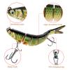 Rose Kuli Fishing Lures - Multi Jointed Swimbaits, Topwater, Slow Sinking, Bionic Swimming Lures Kit for Bass, Trout, Freshwater & Saltwater view 3