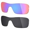 Mryok 2 Pair Polarized Replacement Lenses for Oakley Turbine Rotor Sunglass - Options view 1