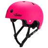 TurboSke Skateboard Helmet, BMX Helmet, Multi-Sport Helmet, Bike Helmet for Kids, Youth, Men, Women (Pink, S/M (20.5"-22.8")) view 1