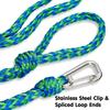 Premium PWC Dock Lines | 2-Pack Heavy Duty Braided Ropes, 3/4 x 7ft & 14ft Lengths, with 316 Stainless Steel Clip by Skog  Kust view 2