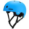 TurboSke Skateboard Helmet, BMX Helmet, Multi-Sport Helmet, Bike Helmet for Kids, Youth, Men, Women (Blue, L/XL (22.8"-24")) view 1