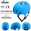 TurboSke Skateboard Helmet, BMX Helmet, Multi-Sport Helmet, Bike Helmet for Kids, Youth, Men, Women (Blue, L/XL (22.8"-24")) view 2