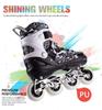 Kuxuan Boys Adjustable Inline Skates with Light up Wheels, Fun Illuminating Skates for Kids Girls Youth view 3