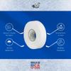 CellyTape Hockey Stick Tape 4-Pack, Strong Adhesive for Ice and Roller Hockey Sticks, Baseball bat Tape, Lacrosse Sports Handle. Easy Tearing pro Tape Made in USA (White) view 3