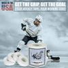 CellyTape Hockey Stick Tape 4-Pack, Strong Adhesive for Ice and Roller Hockey Sticks, Baseball bat Tape, Lacrosse Sports Handle. Easy Tearing pro Tape Made in USA (White) view 4