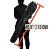 Athletico Lacrosse Stick Bag - Lax Equipment Bags (Black) view 2