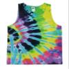 Colortone Unisex Tie Dye Tank Top, Flashback, Medium view 1