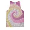 Colortone Unisex Tie Dye Tank Top, Desert Rose, Medium view 1