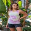 Colortone Unisex Tie Dye Tank Top, Desert Rose, Medium view 2