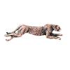 Running Cheetah Pin, Very Large, Copper Plated, MC116, 2 Inches, Handmade in The USA, Realistic, Big Cat, African, Safari, Hat Pin, Lapel Pins, Brooch, Gift, Over 3100 Wildlife Designs. view 1