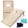 Tailgating Pros Premium Cornhole Game - Regulation or Tailgating Size Corn Hole Boards w/Corn Filled Bags & Optional LED Lights view 1