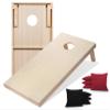 Tailgating Pros Premium Cornhole Game - Regulation or Tailgating Size Corn Hole Boards w/Corn Filled Bags & Optional LED Lights view 1