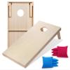 Tailgating Pros Premium Cornhole Game - Regulation or Tailgating Size Corn Hole Boards w/Corn Filled Bags & Optional LED Lights view 1