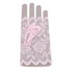 GOMYIE Womens Sunblock Fingerless Gloves Summer Uv Protection Driving Cotton Gloves(pink) view 4
