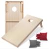 Tailgating Pros Premium Cornhole Game - Regulation or Tailgating Size Corn Hole Boards w/Corn Filled Bags & Optional LED Lights view 1